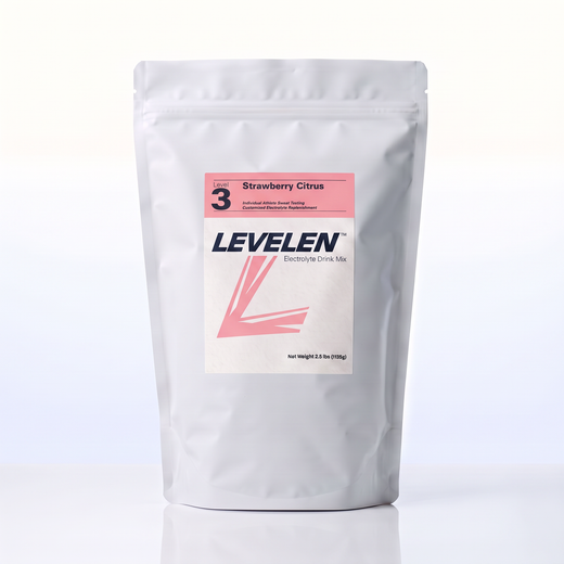LEVELEN™ Strawberry-Citrus Electrolyte Mix